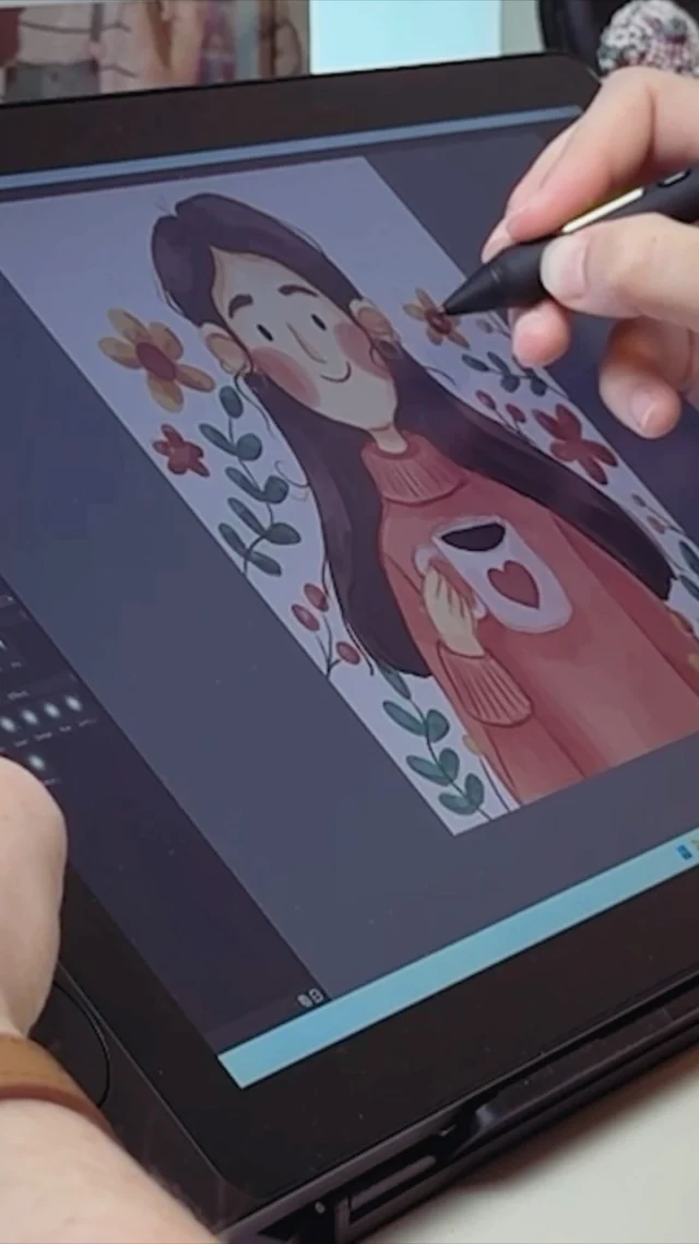 I just posted my Huion Kamvas 16 (Gen 3) unboxing & review on YT 😁✨ Thanks @huiontableta! Gooo check it out - it’s such a fun device and awesome addition to my studio!

In the review I drew a dtiys challenge and for some reason I can’t find the original anymore! If you recognizes it- please help me out 😅 

#huion #huiontablet #huionart @huiontableta